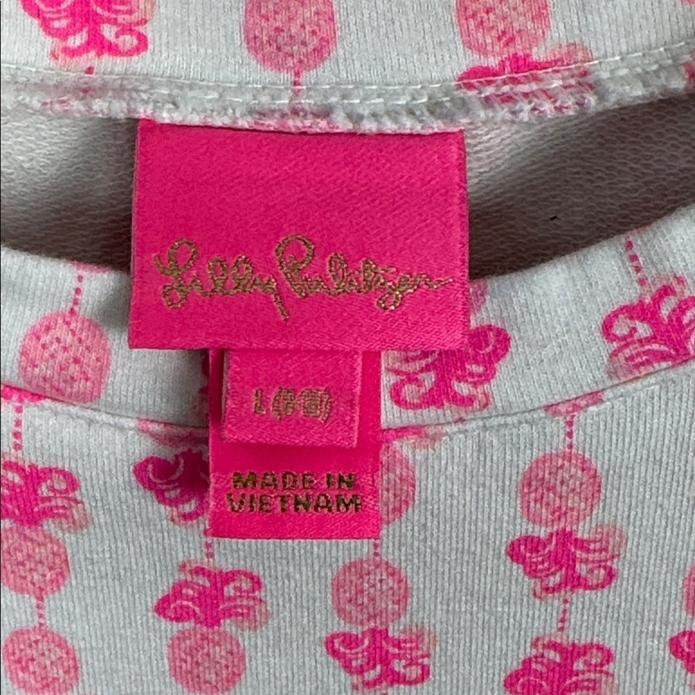 Lilly Pulitzer Girls Kim Dress. Fineapple. Size L (8/10) - Picture 4 of 9